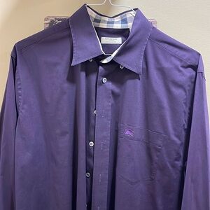 Burberry Classic Men’s Stretch Cotton Dress Shirt XXL